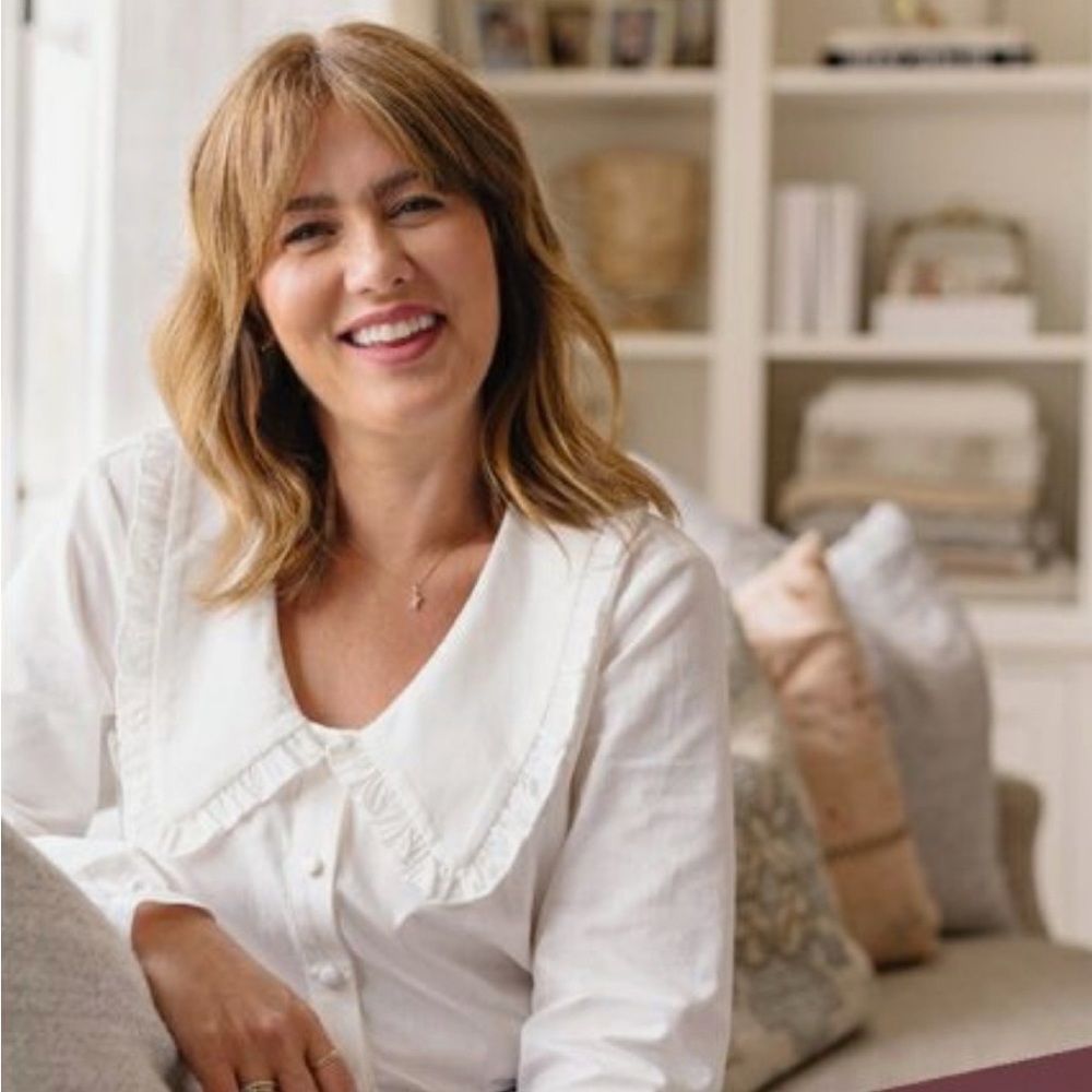 Jillian Harris x Joe Fresh • Peter Pan collar shirt